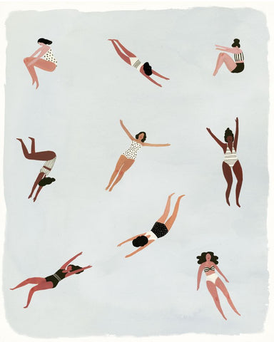 Minnows I - Wall Art - By Victoria Borges- Gallery Art Company