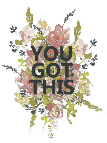 Empower Flowers I - Wall Art - By Jennifer Goldberger- Gallery Art Company