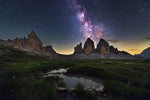 Tre Cime di Lavaredo - Wall Art - By Ales Krivec- Gallery Art Company