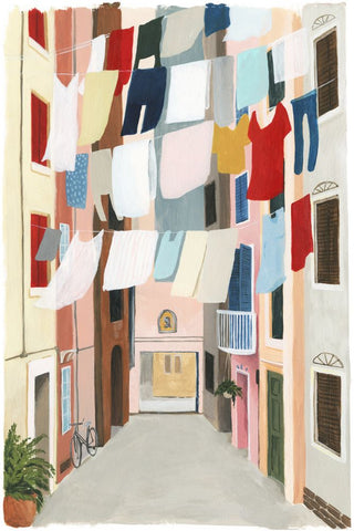 Laundry Day II - Wall Art - By Grace Popp- Gallery Art Company