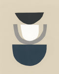Modern Shapes II - Wall Art - By Renée W. Stramel- Gallery Art Company