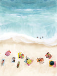 Beach Week II - Wall Art - By Grace Popp- Gallery Art Company