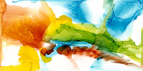 Primary Plume II - Wall Art - By Jennifer Goldberger- Gallery Art Company