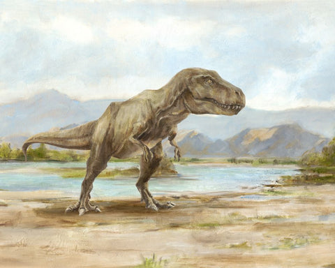 Dinosaur Illustration III - Wall Art - By Ethan Harper- Gallery Art Company