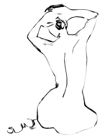 Fixing the Bun I - Wall Art - By Jennifer Paxton Parker- Gallery Art Company