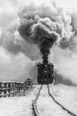 Old train - Wall Art - By Sveduneac Dorin Lucian- Gallery Art Company