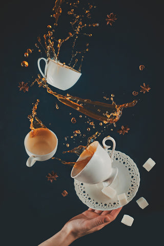 Coffee Mess - Wall Art - By Dina Belenko- Gallery Art Company