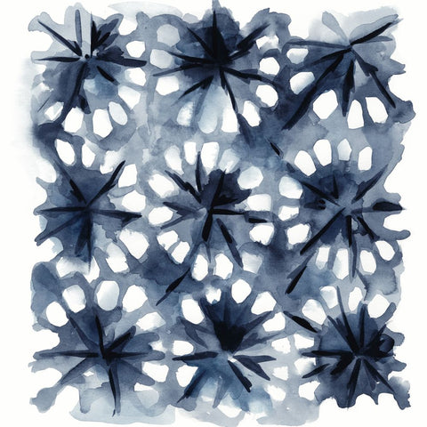 Indigo Study II - Wall Art - By Chariklia Zarris- Gallery Art Company