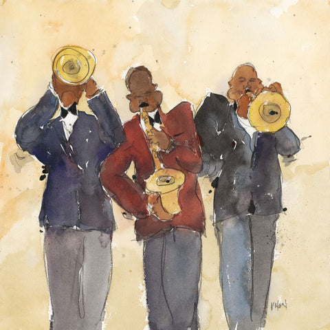 Jazz Trio I - Wall Art - By Samuel Dixon- Gallery Art Company