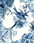 Bird & Branch in Indigo II - Wall Art - By Naomi McCavitt- Gallery Art Company