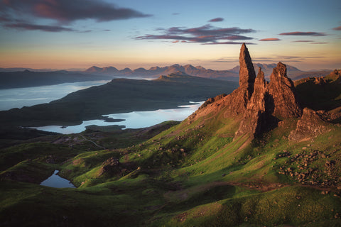 Scotland - Old Man of Storr - Wall Art - By Jean Claude Castor- Gallery Art Company