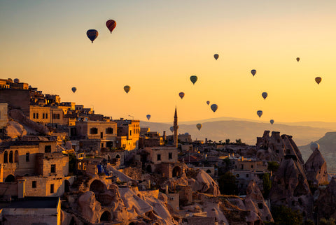 Sunrise over Cappadocia - Wall Art - By Yavuz Pancareken- Gallery Art Company