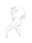 Feminine Contour II - Wall Art - By Ethan Harper- Gallery Art Company