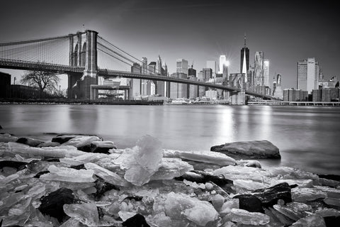 New York - Brooklyn Bridge - Wall Art - By Martin Froyda- Gallery Art Company