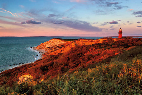 Gay Head Sunset - Wall Art - By Katherine Gendreau- Gallery Art Company