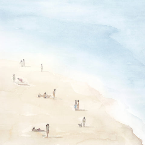 Beach Goers II - Wall Art - By Grace Popp- Gallery Art Company