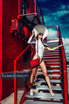 Red'n'White - Wall Art - By Ruslan Bolgov (Axe)- Gallery Art Company