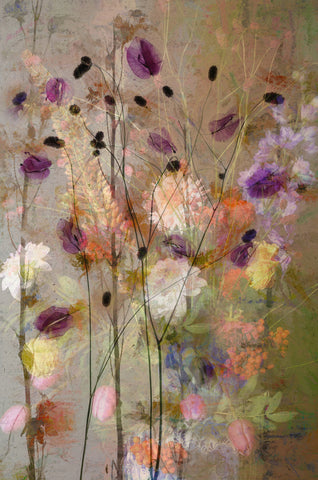 Painterly flowers - Wall Art - By Saskia Dingemans- Gallery Art Company