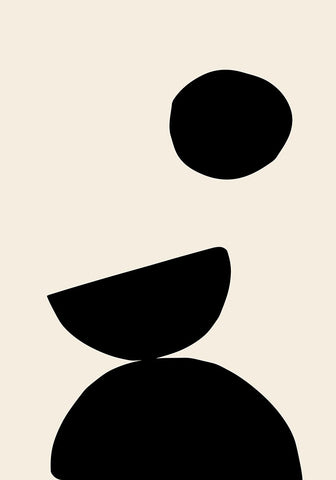 Organic Shapes 09 - Wall Art - By 1x Studio- Gallery Art Company