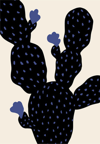 Prickly Pear Cactus - Wall Art - By 1x Studio- Gallery Art Company