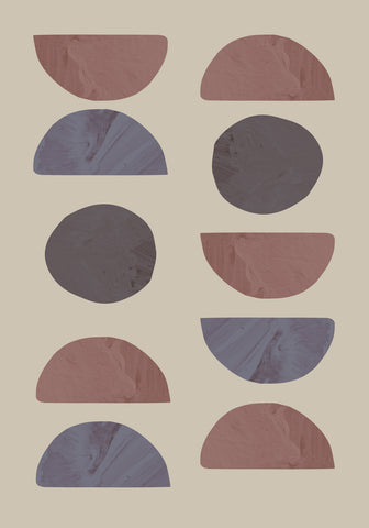 Collage 04 Sand - Wall Art - By 1x Studio- Gallery Art Company