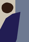 Color Blocks 02 Blue - Wall Art - By 1x Studio- Gallery Art Company