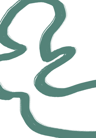 Road Green - Wall Art - By 1x Studio II- Gallery Art Company