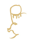 Half Face Gold - Wall Art - By 1x Studio II- Gallery Art Company
