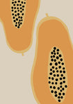 Papaya Fruit - Wall Art - By 1x Studio II- Gallery Art Company