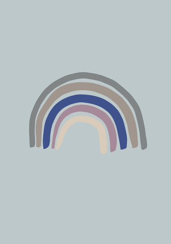 Rainbow Blue - Wall Art - By 1x Studio- Gallery Art Company