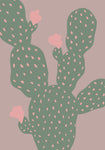 Green Cactus - Wall Art - By 1x Studio- Gallery Art Company