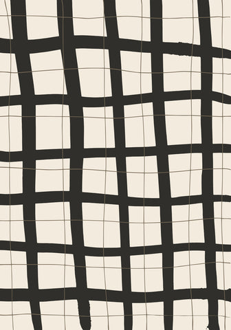 Black Grid - Wall Art - By 1x Studio- Gallery Art Company