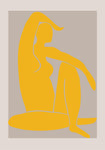 Yellow Figure - Wall Art - By 1x Studio II- Gallery Art Company