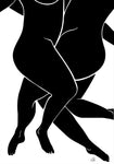 Lovers Black - Wall Art - By 1x Studio II- Gallery Art Company