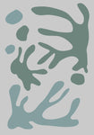 Seaweed Teal No 1 - Wall Art - By 1x Studio II- Gallery Art Company