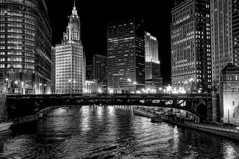 Chicago River - Wall Art - By Jeff Lewis- Gallery Art Company