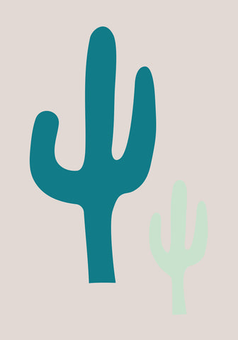 Cactus Beige - Wall Art - By 1x Studio II- Gallery Art Company