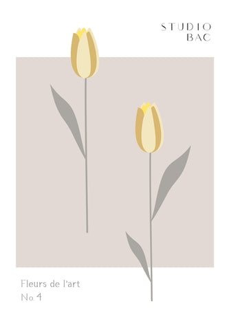 Tulips Studio Bac - Wall Art - By 1x Studio II- Gallery Art Company