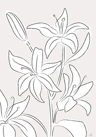 Lillies No 03 - Wall Art - By 1x Studio II- Gallery Art Company