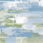 Urban Walkway III Blue and Green - Wall Art - By Silvia Vassileva- Gallery Art Company
