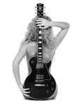 Lady And The Les Paul - Wall Art - By David Drake- Gallery Art Company