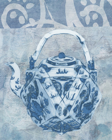 Chinese Teapot I - Wall Art - By Naomi McCavitt- Gallery Art Company