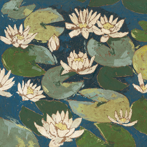 Water Flowers I - Wall Art - By Megan Meagher- Gallery Art Company
