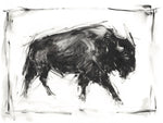 Dynamic Bison I - Wall Art - By Ethan Harper- Gallery Art Company