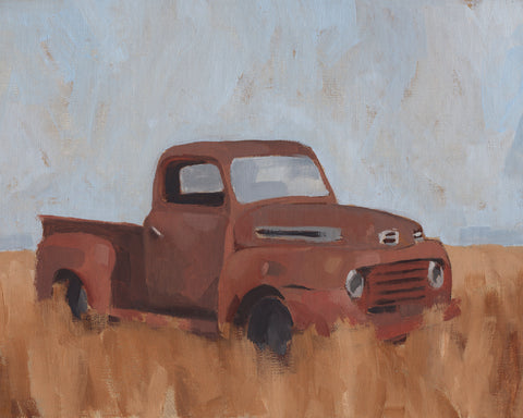 Farm Truck V - Wall Art - By Jacob Green- Gallery Art Company