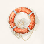 Nautical Safety I - Wall Art - By Emma Caroline- Gallery Art Company