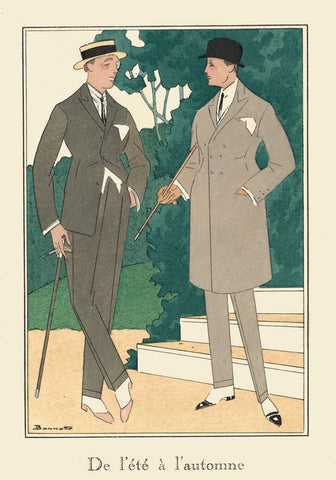 Men's Fashion III - Wall Art - By Leon Bonnotte- Gallery Art Company