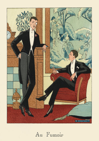 Men's Fashion IV - Wall Art - By Leon Bonnotte- Gallery Art Company