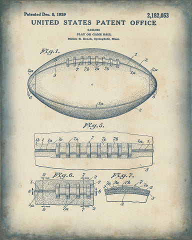 Patented Sport I - Wall Art - By Studio W- Gallery Art Company