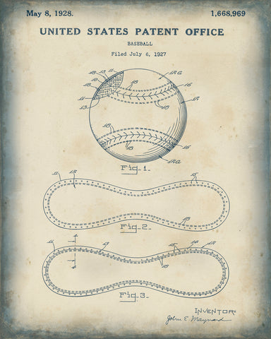 Patented Sport II - Wall Art - By Studio W- Gallery Art Company